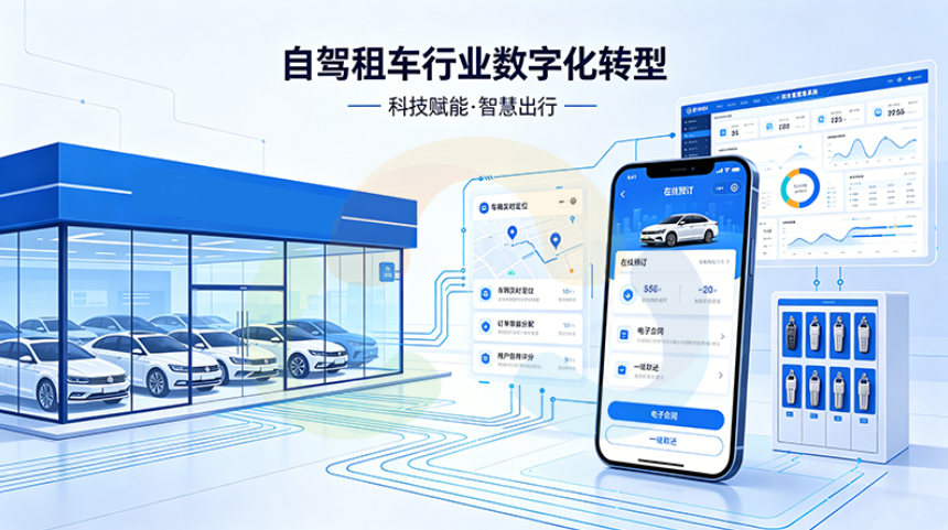 汽车租赁公司数字化转型：选对管理系统，少走三年弯路