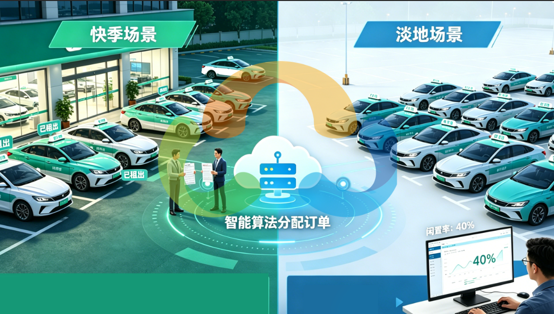 旺季不扛单，淡季不亏本—租车公司智慧出行管理系统全攻略