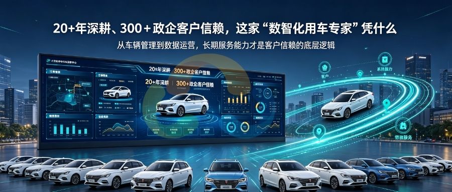 20+年深耕、300 + 政企客户信赖，这家 